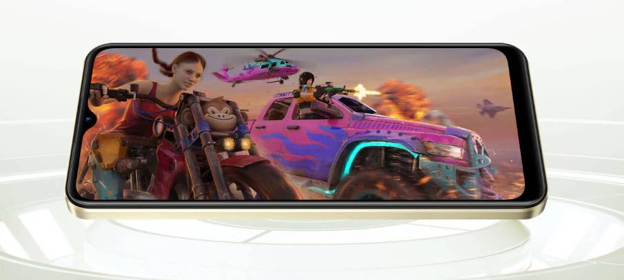 ilustrasi sisi depan vivo Y16 (vivo.com)a