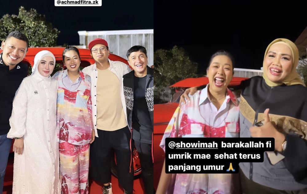 7 Potret Artis di Pesta Ulang Tahun Soimah, Anak-anak D'Academy Kompak