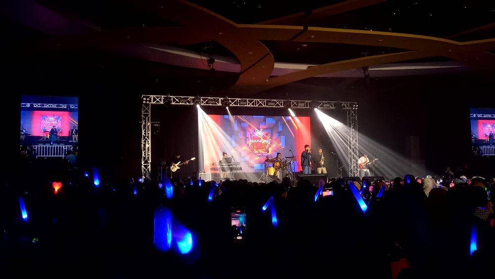 Nanon Korapat di acara Nanon 1st Solo Fancon in Jakarta, Sabtu (30/9/2023) (dok. Pribadi/Ines Melia)