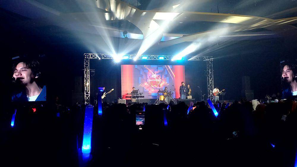 Nanon Korapat di acara Nanon 1st Solo Fancon in Jakarta, Sabtu (30/9/2023) (dok. Pribadi/Ines Melia)