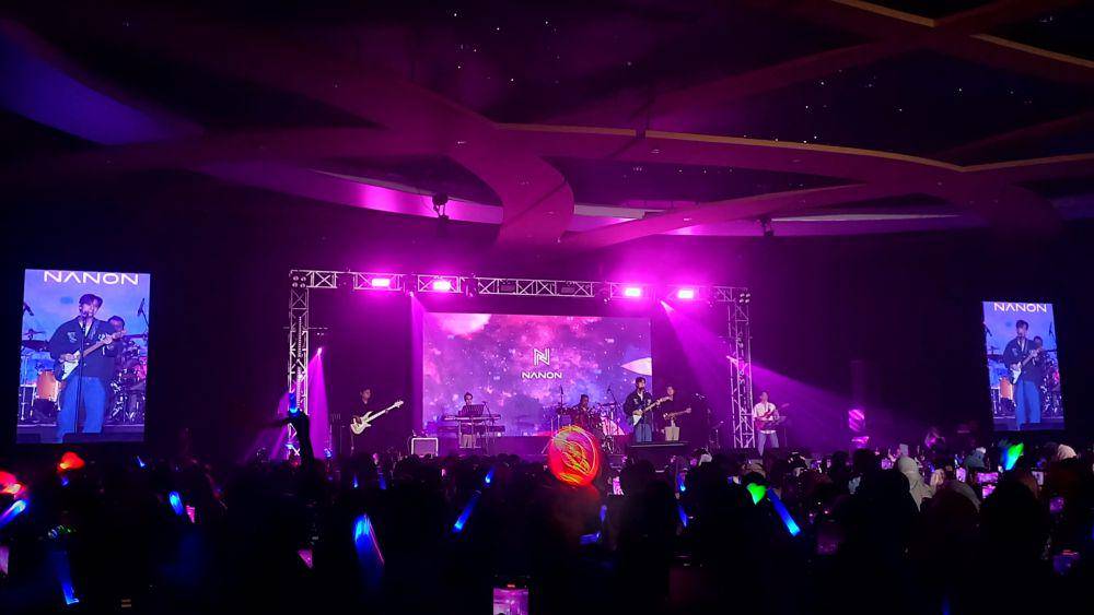 Nanon Korapat di acara Nanon 1st Solo Fancon in Jakarta, Sabtu (30/9/2023) (dok. Pribadi/Ines Melia)