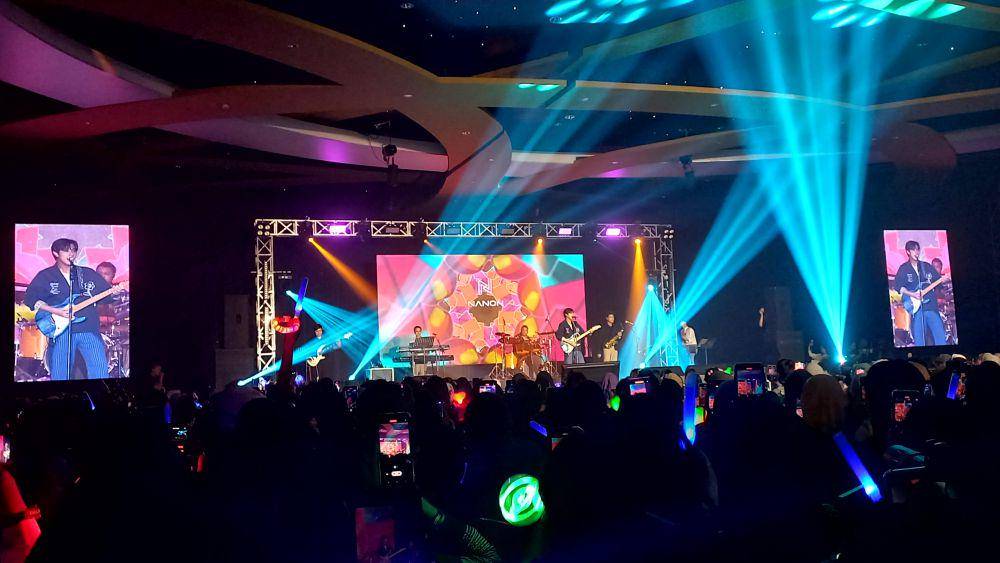 Nanon Korapat di acara Nanon 1st Solo Fancon in Jakarta, Sabtu (30/9/2023) (dok. Pribadi/Ines Melia)