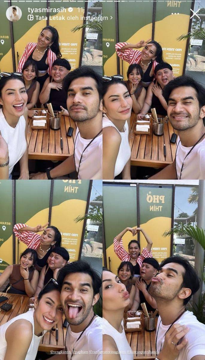 potret honeymoon Tyas Mirasih dan Tengku Tezi (Instagram.com/tyasmirasih)