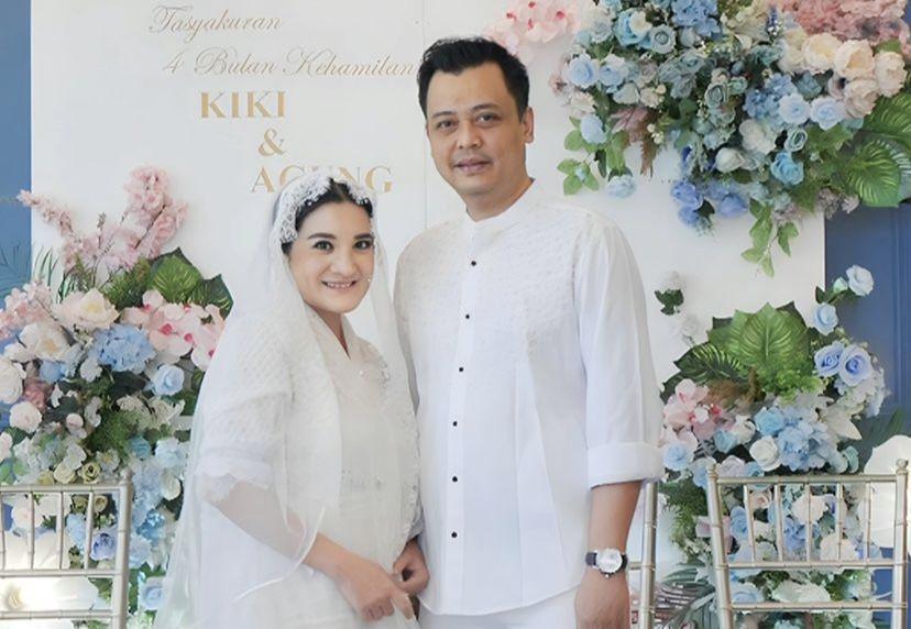 7 Potret Tasyakuran 4 Bulan Kehamilan Kiki Amalia, Bikin Haru!