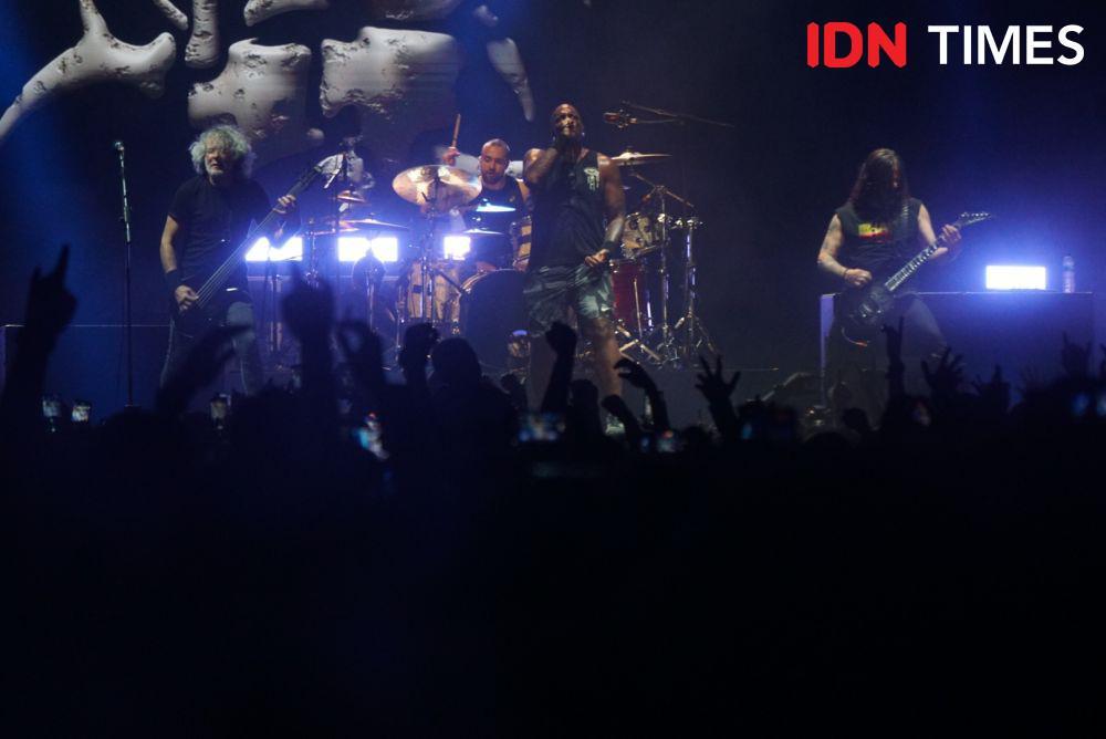 Sepultura Sukses Guncang Jogjarockarta 2023, Penonton Headbang