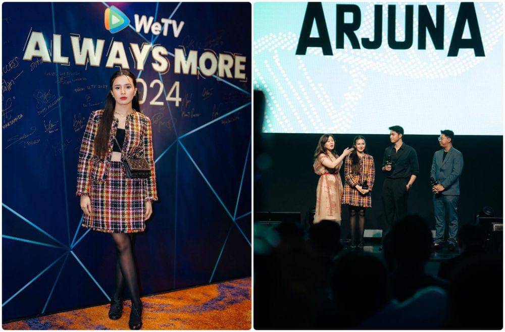 potret Beby Tsabina di acara WeTV (instagram.com/bebytsabina)