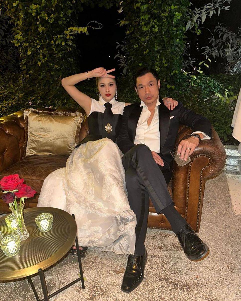 Sandra dewi dan suami kondangan di Prancis (Instagram.com/sandradewi88)
