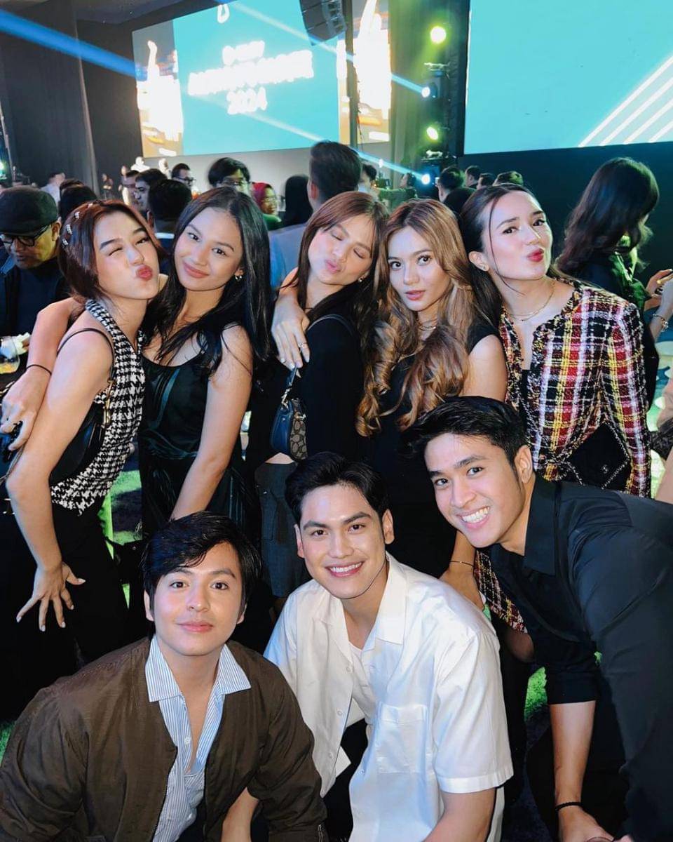 potret Beby Tsabina dan para artis (instagram.com/bebytsabina)