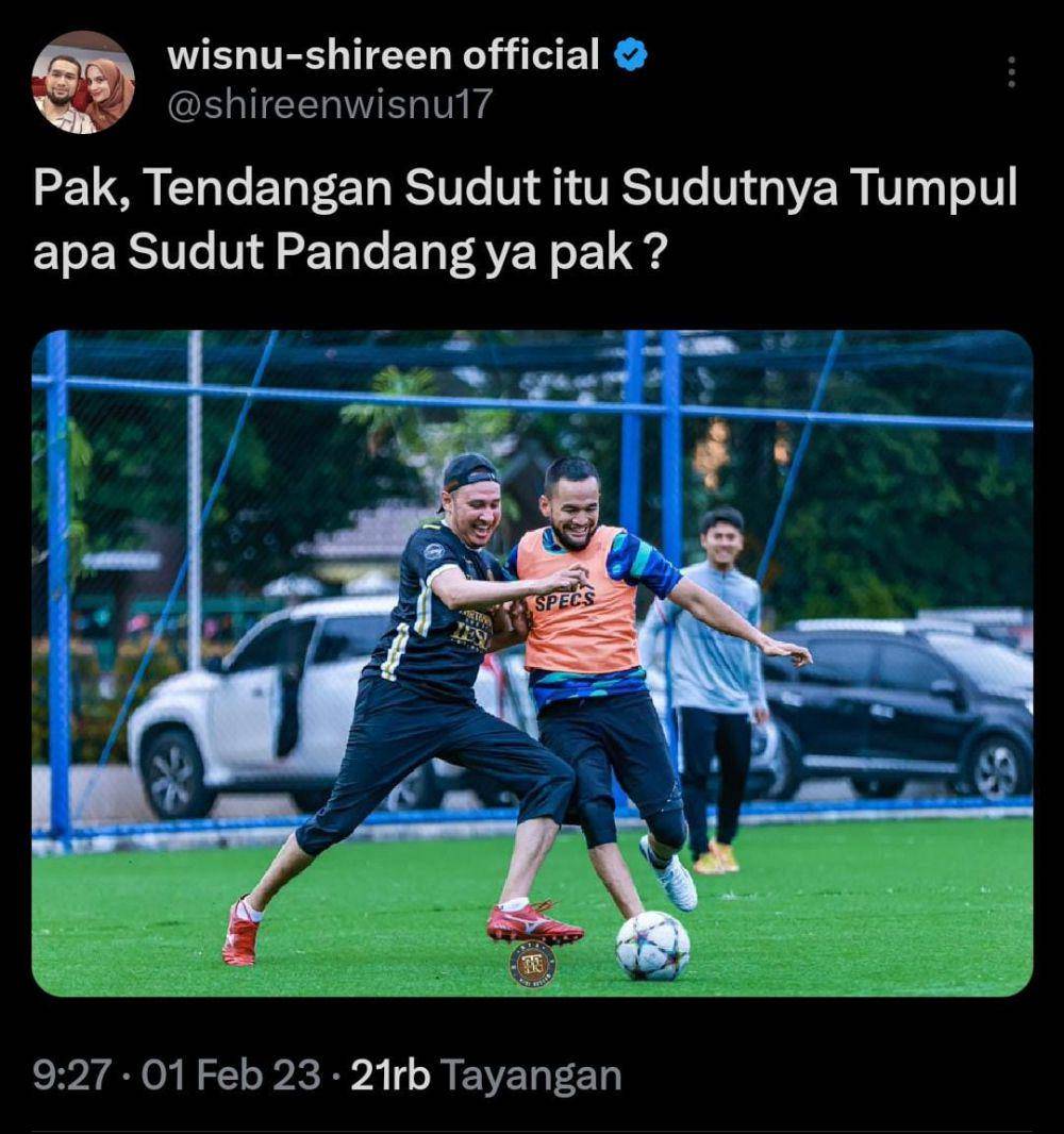 pertanyaan kocak ala Teuku Wisnu (x.com/shireenwisnu17)