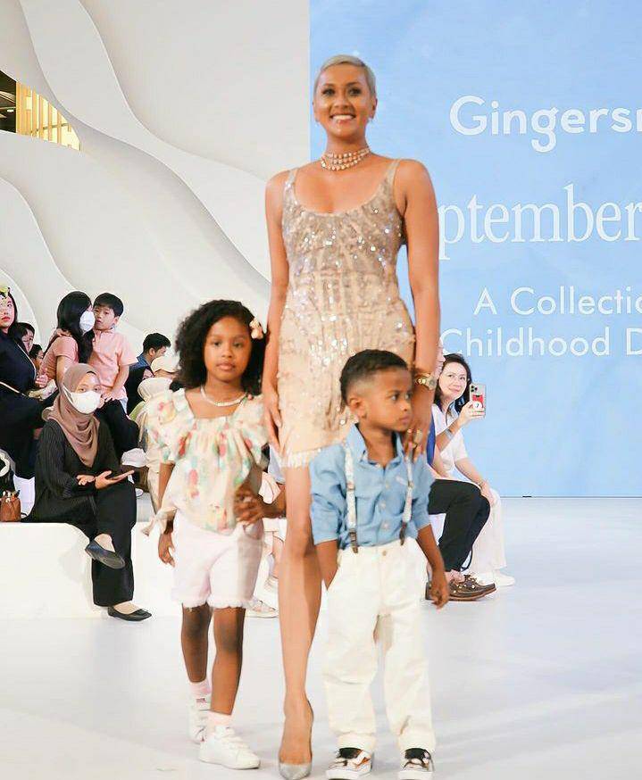 momen fashion show Akira dan Dom di Senayan City (instagram.com/senayancity)