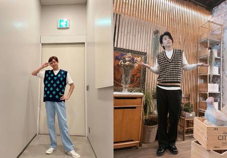 10 Inspirasi Padu Padan Vest ala Member 2PM, Tampil Stylish Abis!