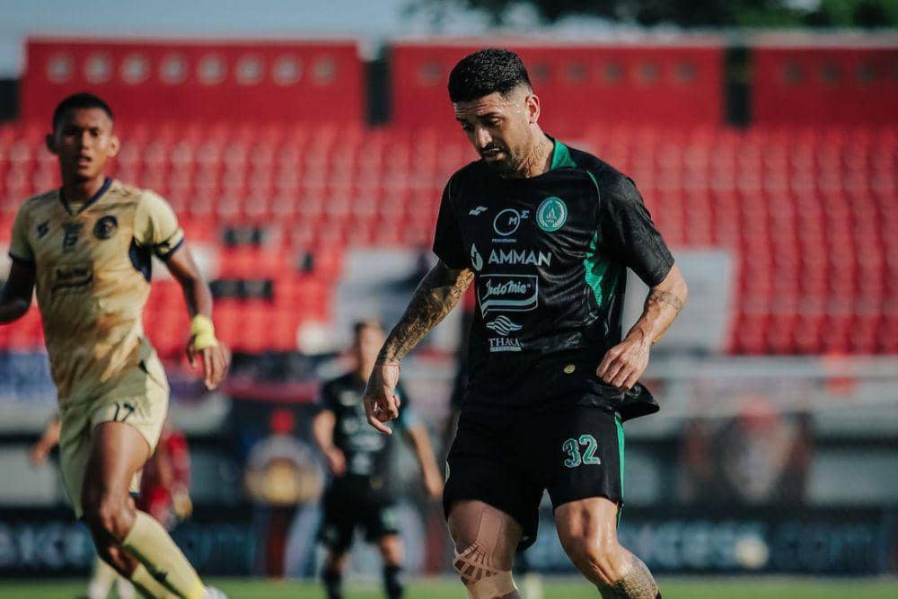 PSS Sleman saat menghadapi Arema FC di Liga 1 Indonesia 2023/2024 putaran pertama. (instagram.com/pssleman)