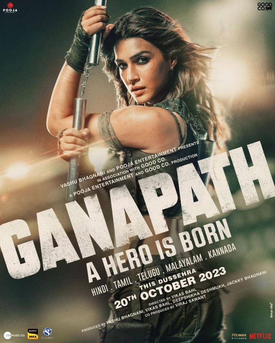poster film Ganapath (instagram.com/kritisanon)