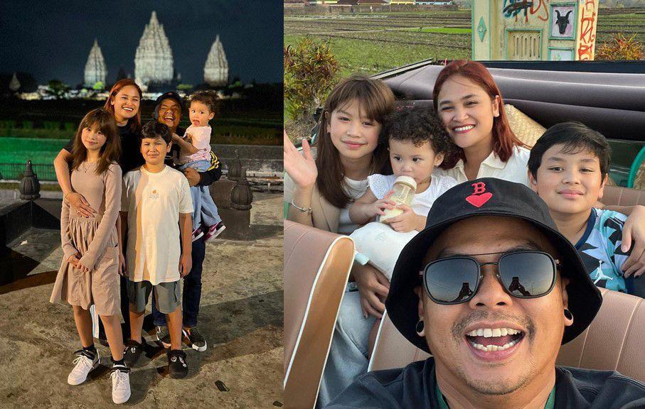 7 Potret Wendi Cagur di Yogyakarta, Liburan bareng Keluarga Besar!
