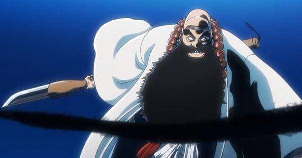 Ichibe mengeluarkan Shikai Ichimonji( Dok. Pierrot / Bleach: Thousand-Year Blood War )
