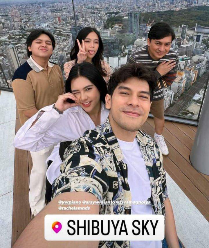 potret liburan Ziva Magnolya (instagram.com/arsywidianto)