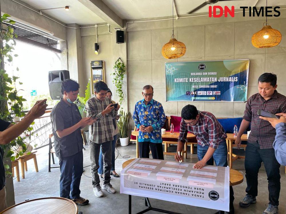 Rawan Intimidasi, Komite Keselamatan Jurnalis Resmi Terbentuk di NTB