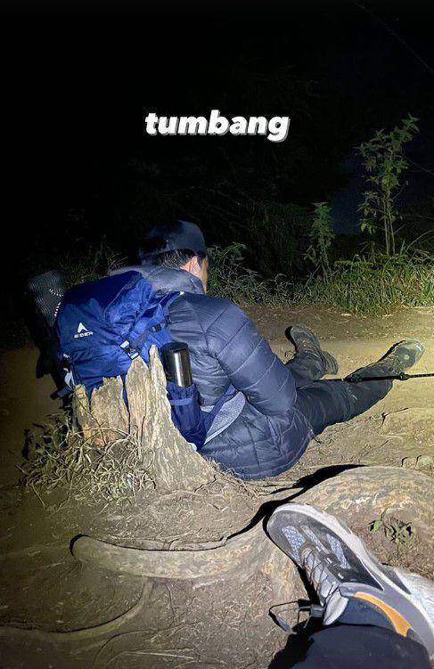 Thariq mendaki gunung (Instagram.com/thariqhalilintar)