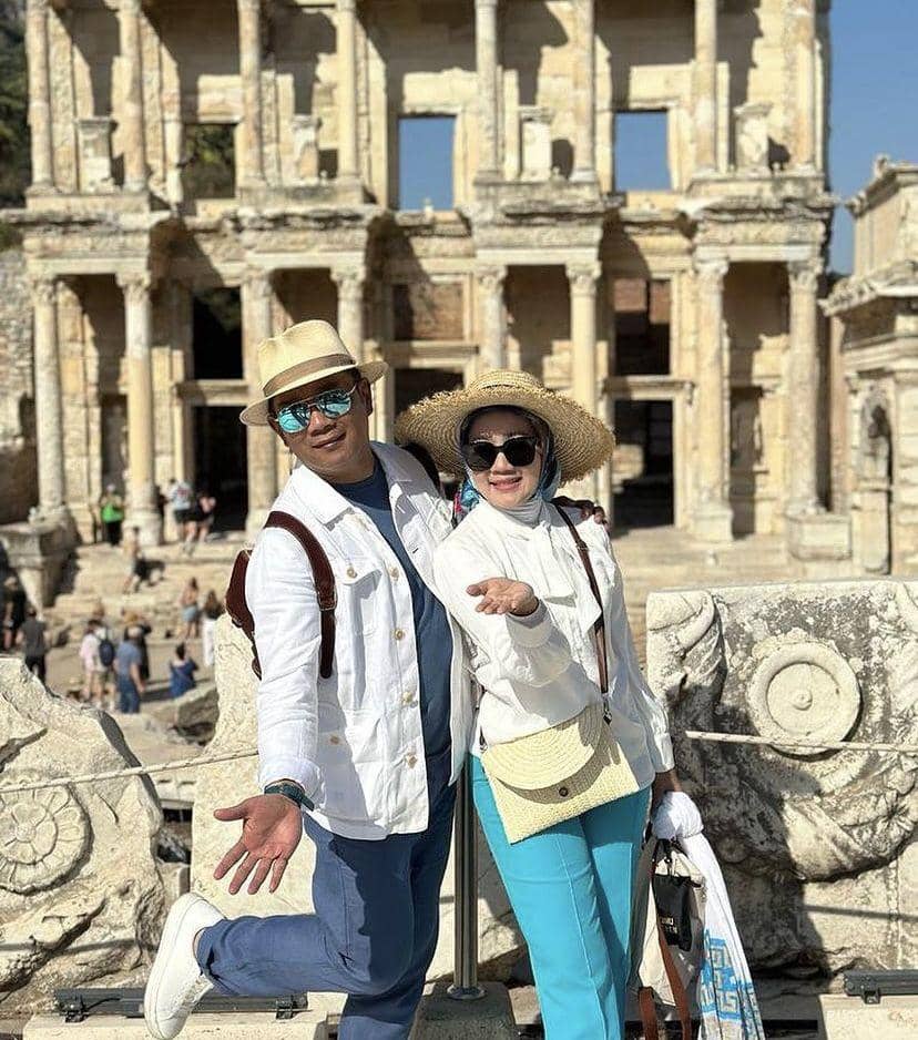 potret Ridwan Kamil dan istri liburan berdua saja ke Turki (Instagram.com/ataliapr)