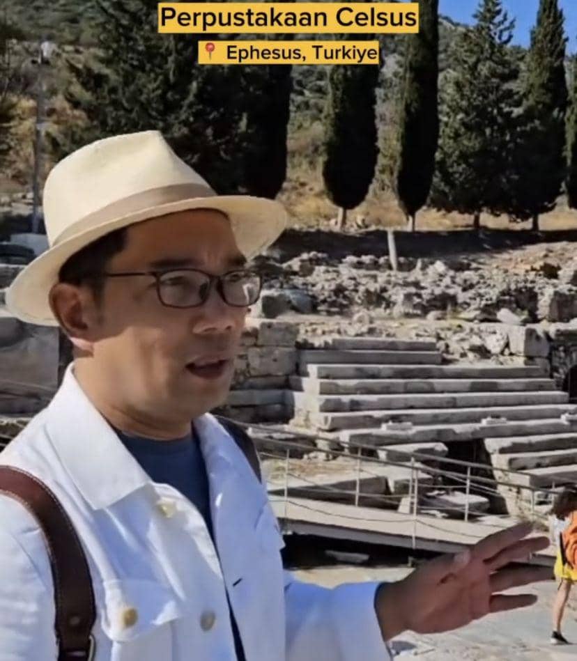 potret Ridwan Kamil dan istri liburan berdua saja ke Turki (Instagram.com/ataliapr)