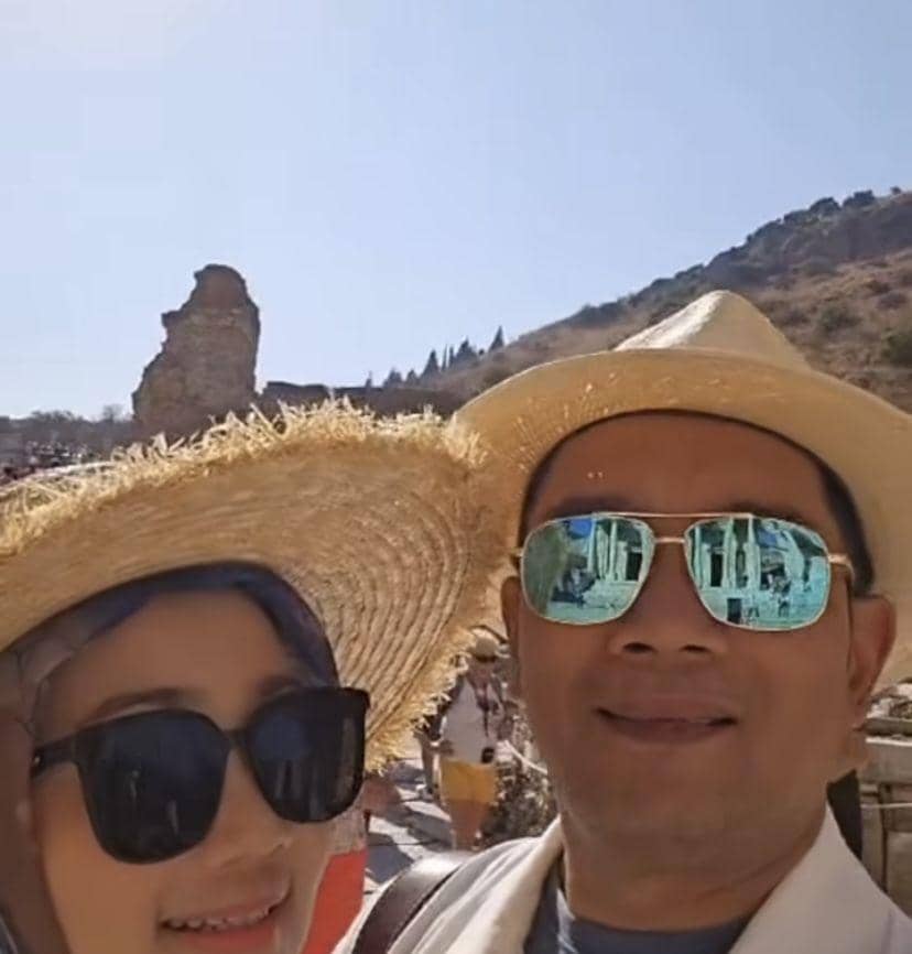 potret Ridwan Kamil dan istri liburan berdua saja ke Turki (Instagram.com/ataliapr)