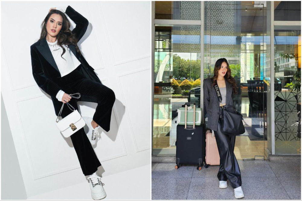 15 Ide Padu Padan Outfit dengan Blazer ala Raisa, Berkelas!