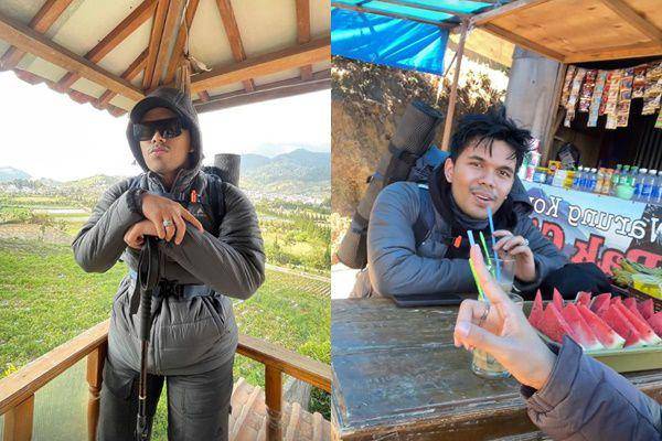 Thariq mendaki gunung (Instagram.com/thariqhalilintar)