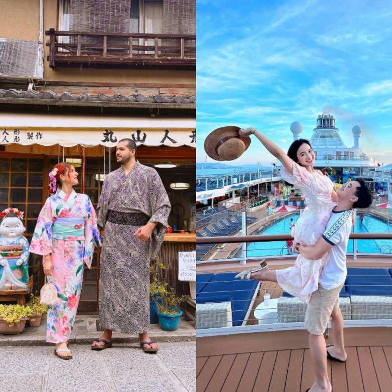 8 Potret Beauty Influencer Liburan ke Luar Negeri Bareng Suami!