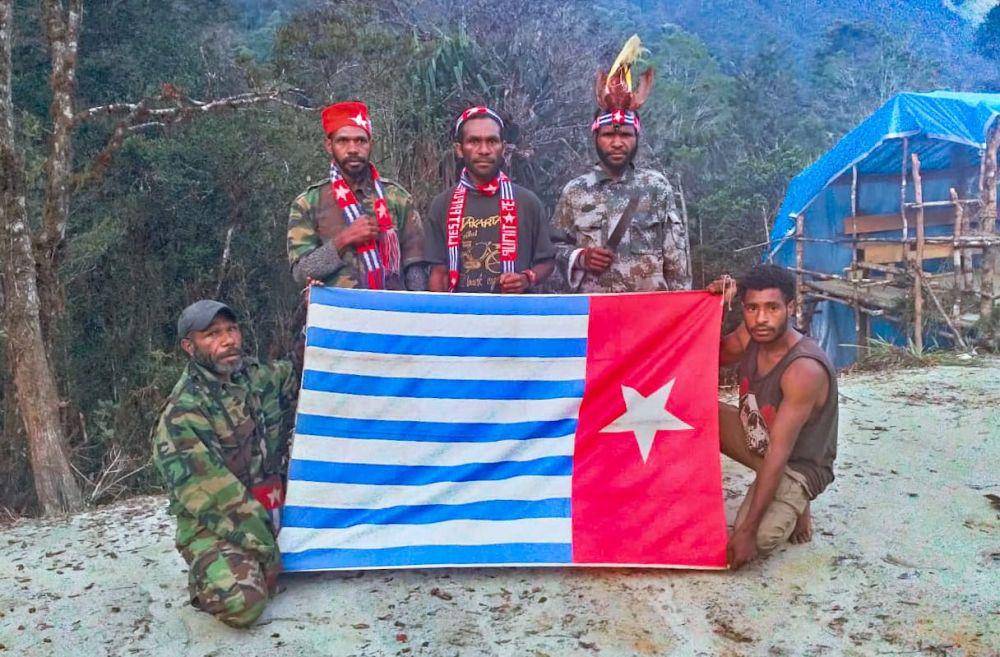 Anggota TPNPB Kodap 35 Bintang Timur pimpinan Ananias Ati Mimin. (IDN Times/Istimewa)