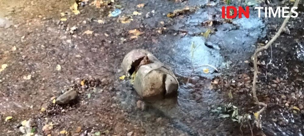 Geger! Warga Temukan Kerangka Manusia Dicor Dalam Drum di Sungai