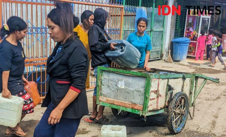 Sumur Mengering, Puluhan Ribu Warga Kota Bima Krisis Air Bersih