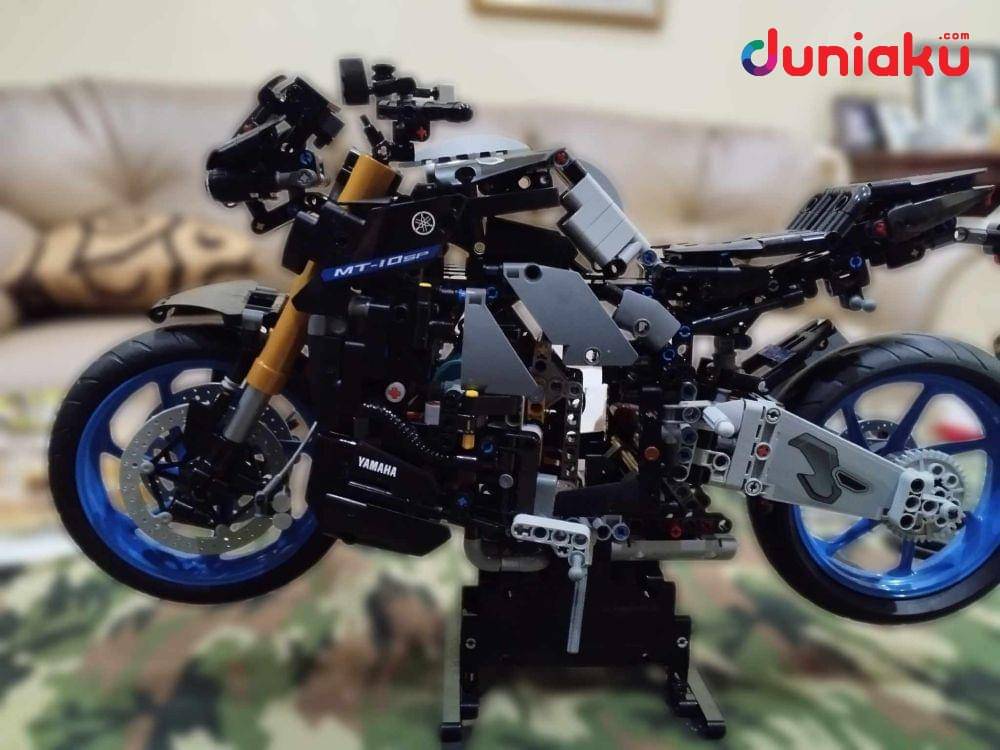 LEGO Technic Yamaha MT-10 SP, foto oleh Fahrul Nurullah. (Duniaku.com/Fahrul Nurullah)