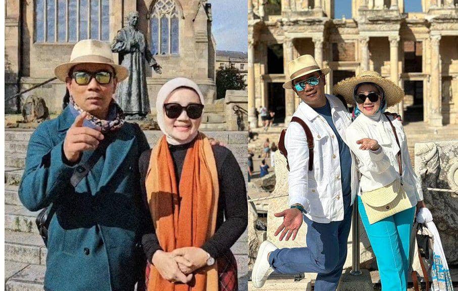 7 Potret Ridwan Kamil dan Istri Liburan ke Turki, Romantis Berdua!