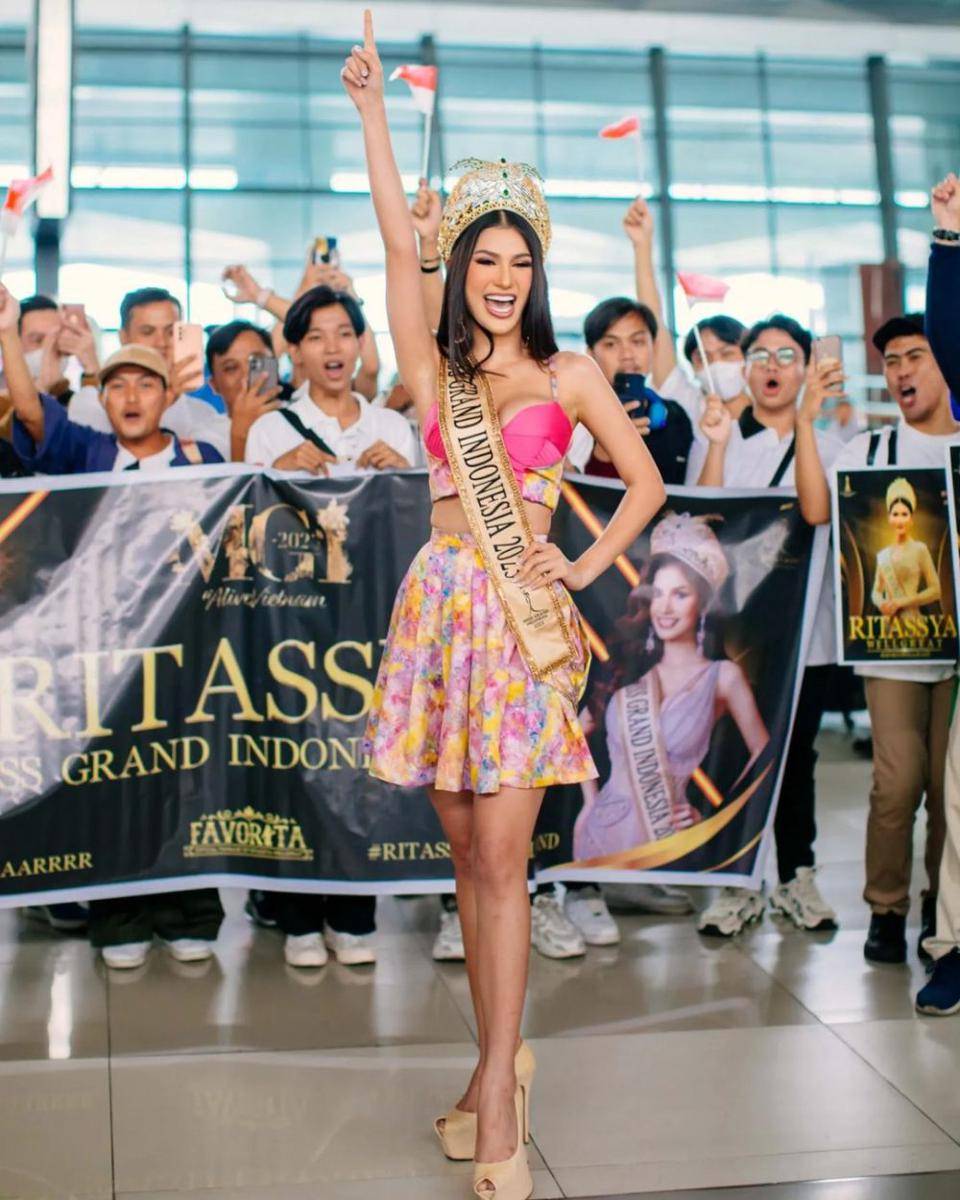 Potret Wakil Indonesia Berangkat ke Miss Grand International 2023 (Instagram.com/ritassyawellgreat)