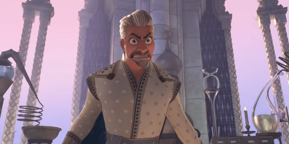 Raja Magnifico marah pada Asha (dok. Walt Disney Animation Studios/ Wish)