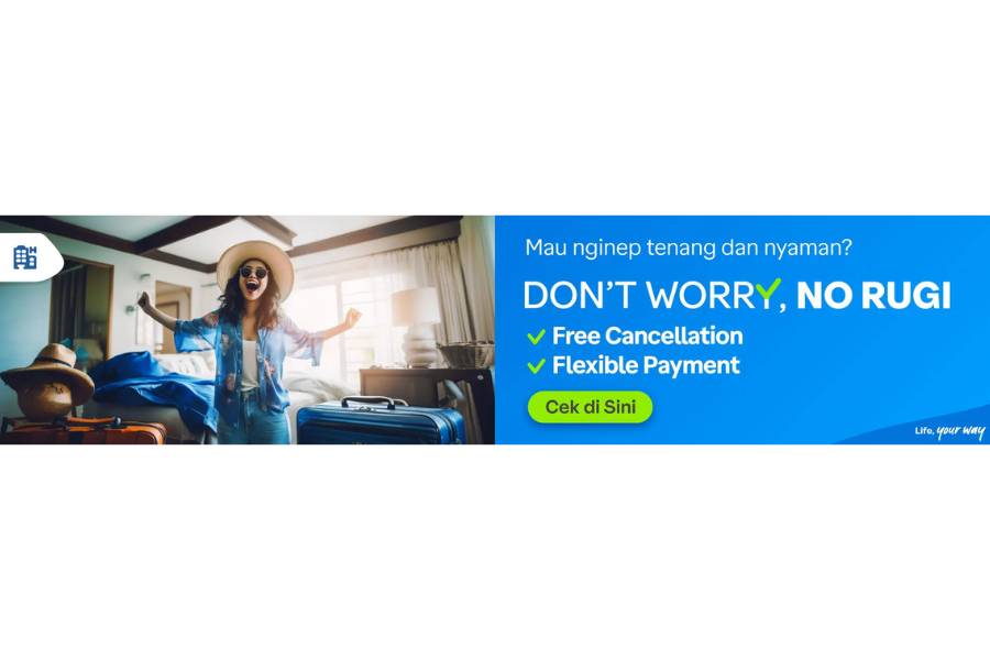 Traveloka Free Cancellation dan Flexible Payment (dok. Traveloka)