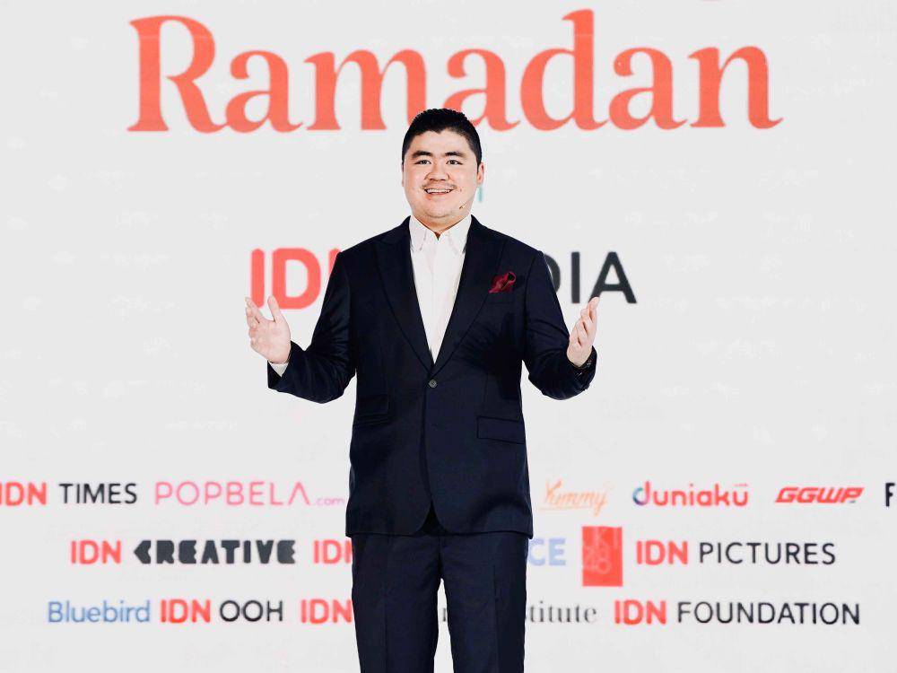 Founder dan CEO IDN Media Winston Utomo dalam acara Winning Ramadan (Dok. IDN Media)