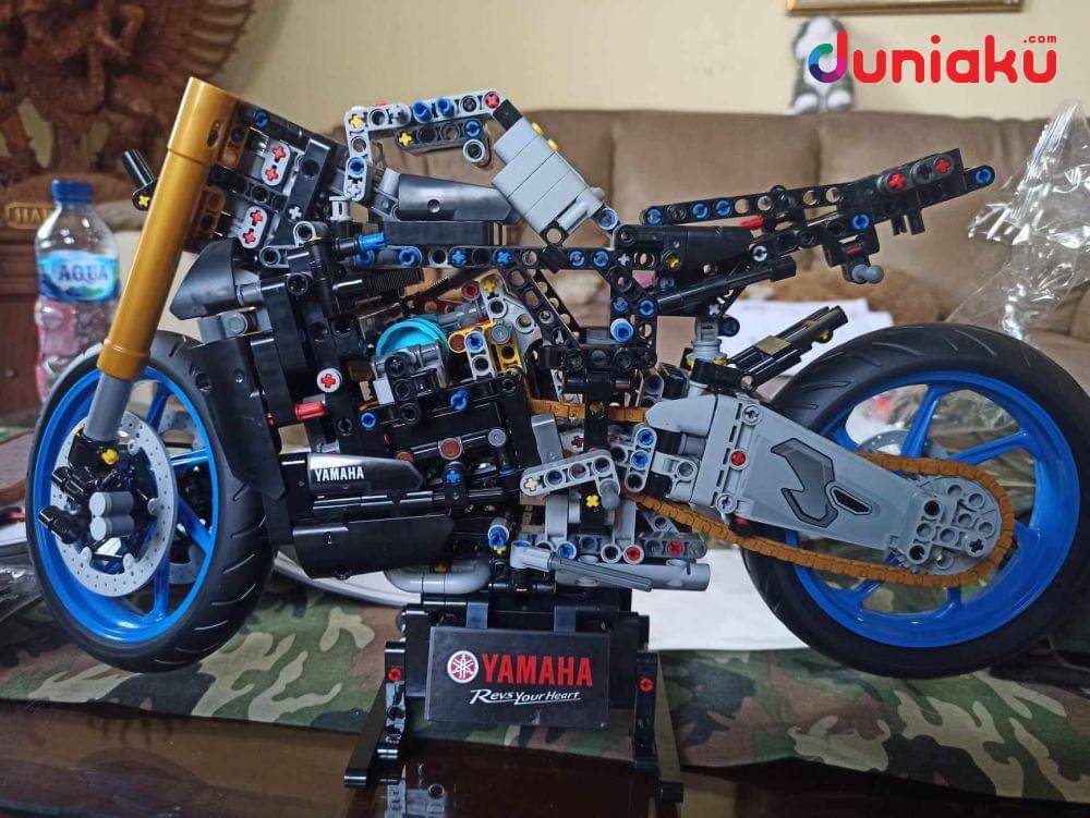 LEGO Technic Yamaha MT-10 SP, foto oleh Fahrul Nurullah. (Duniaku.com/Fahrul Nurullah)