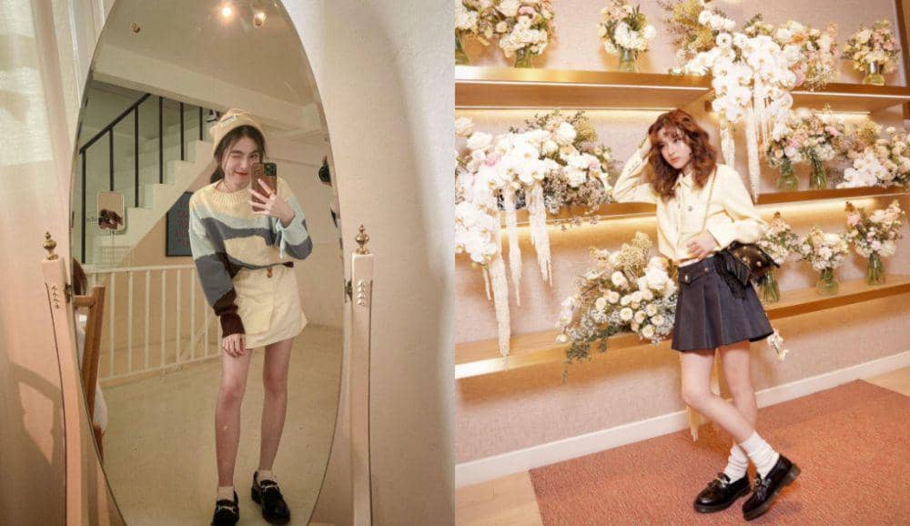 8 Inspirasi Outfit Sepatu Loafers ala Prim Chanikarn yang Trendy!
