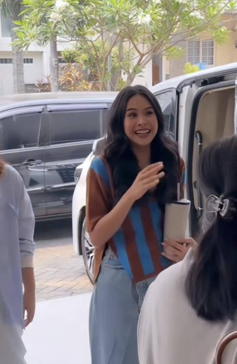 potret Maudy Ayunda main ke rumah Denny Sumargo (Instagram.com/sumargodenny)