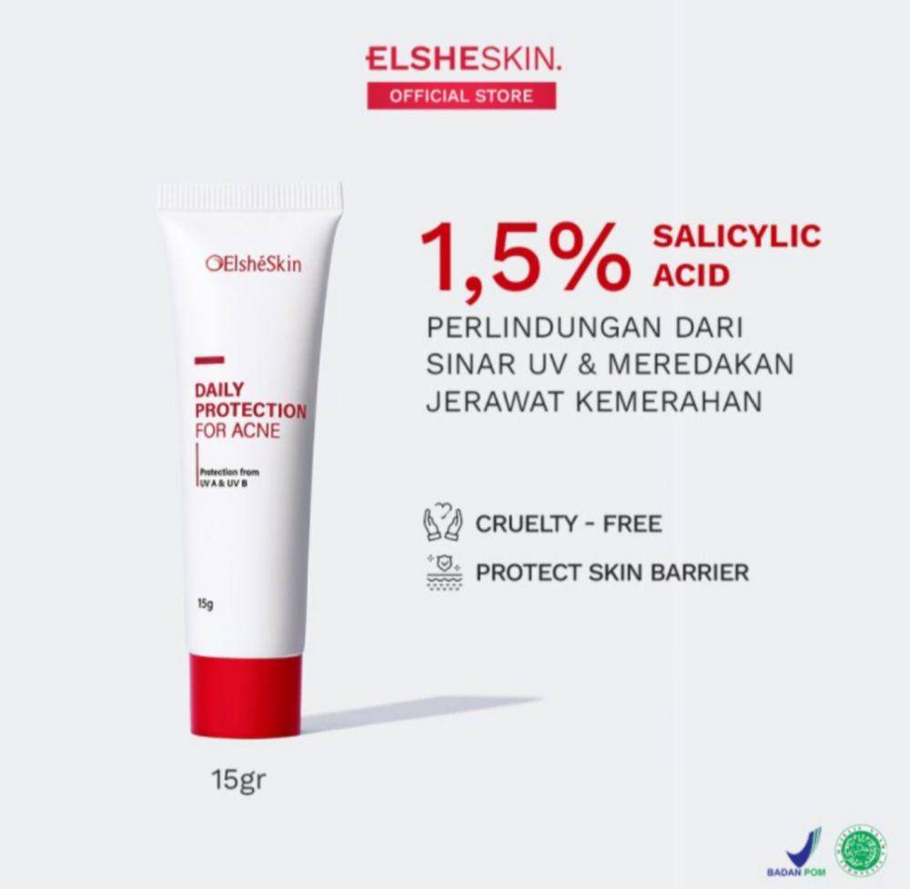ElsheSkin Daily Protection for Acne (tokopedia.com/ElsheSkin)