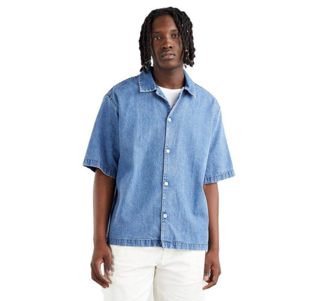 Levi's Men's Short Sleeve Slouchy Shirt | 390400003 (tokopedia.com/Aji Mahesa01)