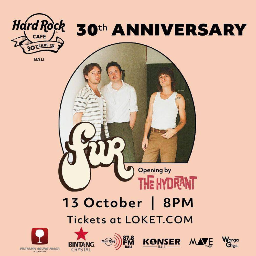 Hard Rock Cafe 30th Anniversary 13 Oktober 2023 (Instagram.com/@hardrockcafebali)