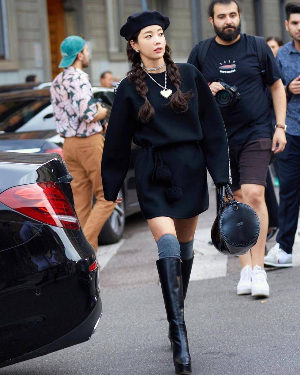 Ki Eun Se street style (instagram.com/kieunse)