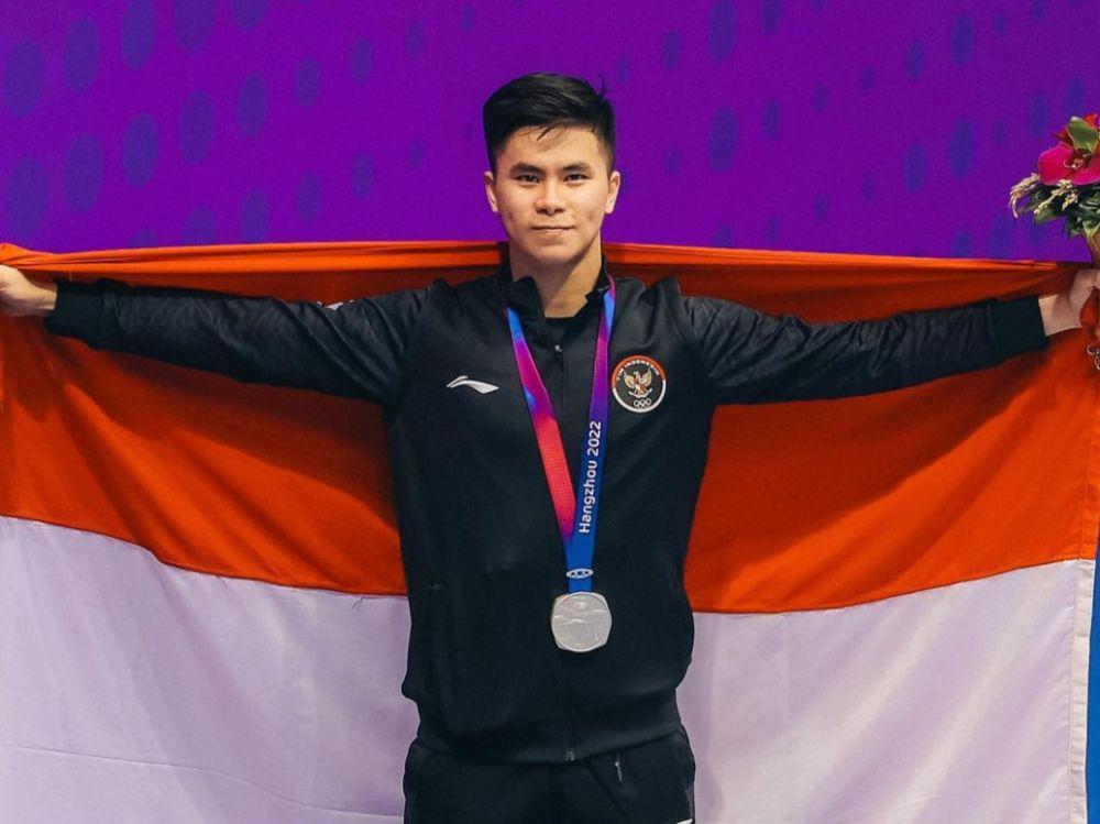 13 Potret Edgar Xavier Marvelo, Atlet Wushu Indonesia Berprestasi