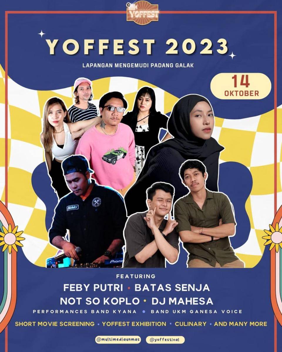 Yoffestival 2023 tanggal 14 Oktober 2023 (Instagram.com/@yoffestival)