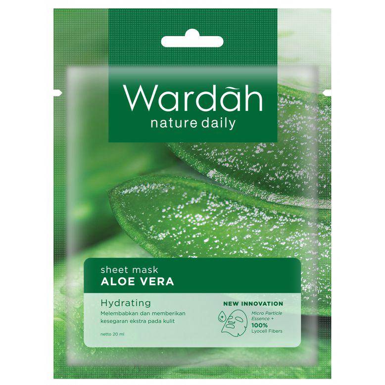 Wardah Nature Daily Sheet Mask. (dok. Wardah)