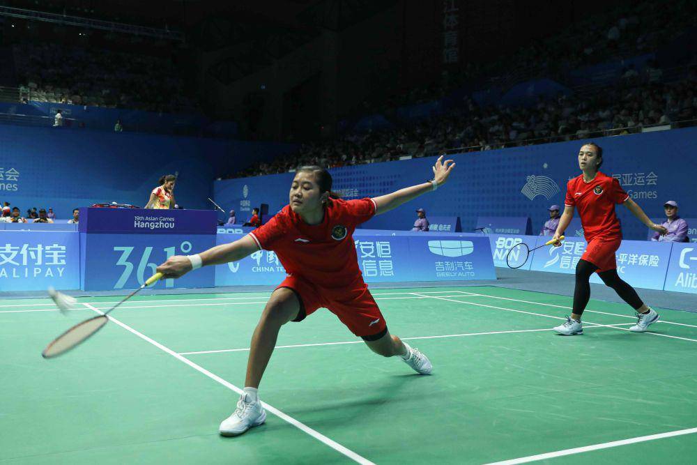 Febriana Dwipuji Kusuma/Amalia Cahaya Pratiwi debut di Asian Games 2022 Hangzhou (dok. PP PBSI)