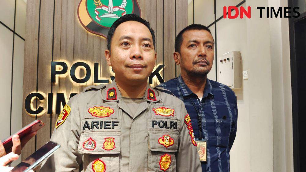 Kapolsek Cimanggis, Kompol Arief Budiharso saat ditemui IDNTimes di kantor Polsek Cimanggis, Kota Depok. (IDNTimes/Dicky)