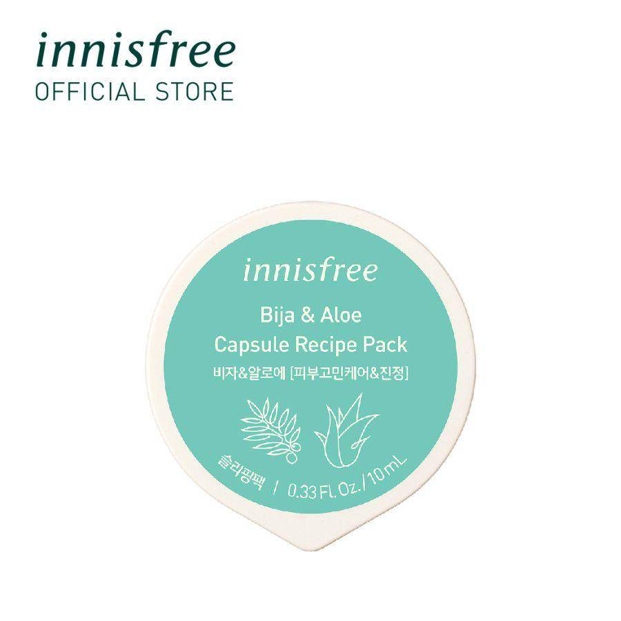 innisfree Capsule Pack Bija & Aloe. (dok. Tokopedia/Innisfree Official Shop)